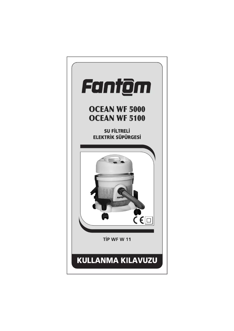 Página 1 del manual Manual de usuario Fantom Ocean WF 5000