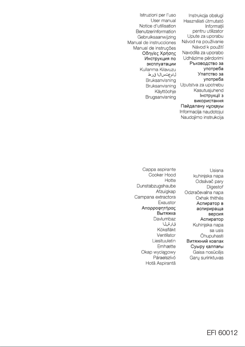 Página 1 del manual Manual de usuario Electrolux EFI60012S