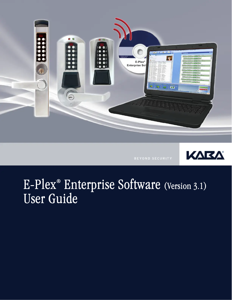 Page 1 de la notice Manuel utilisateur Dormakaba E-Plex Enterprise