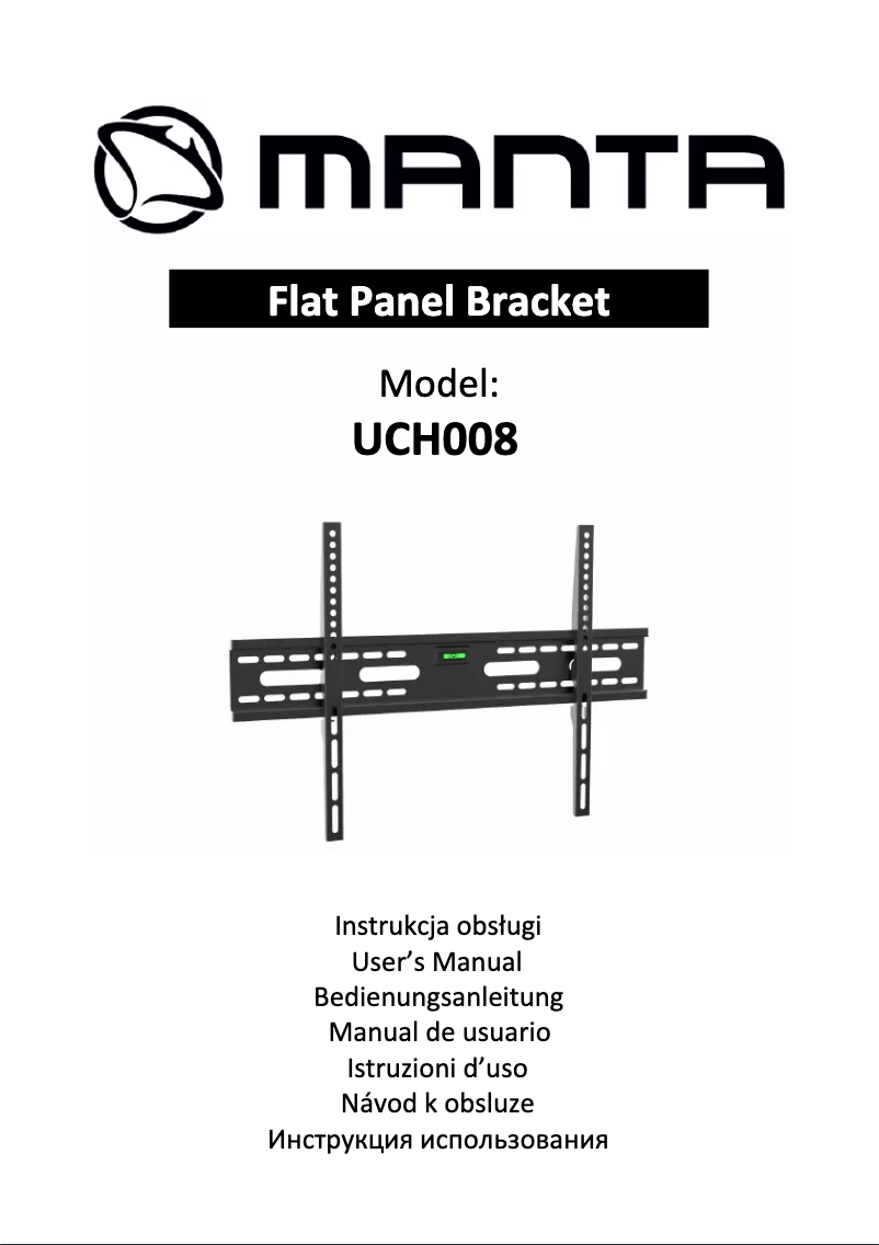Page 1 of the manual User Manual Manta UCH008