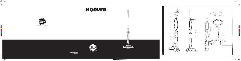 Page 1 de la notice Manuel utilisateur Hoover Steam Upright S2IN1600