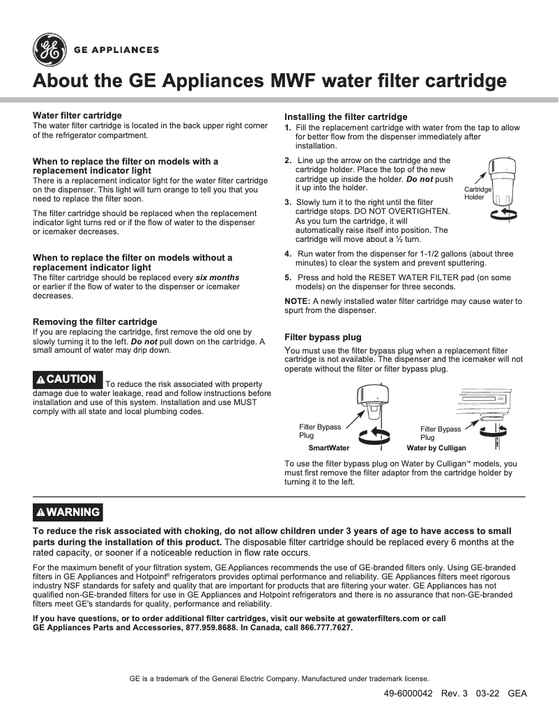 Page n°1 - Fiche technique GE Profile PNRQ21RRB