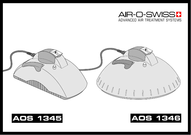 Página 1 del manual Manual de usuario Boneco AOS 1345