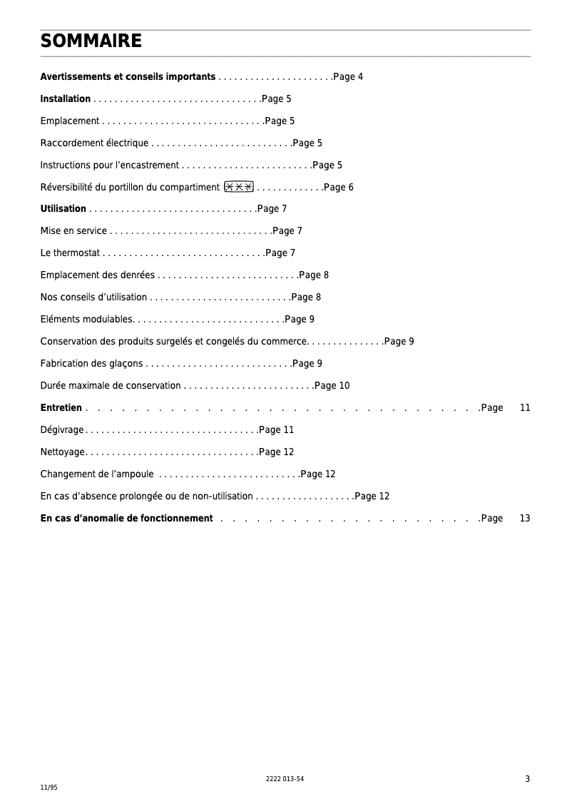 Página 1 del manual Manual de usuario Arthur Martin-Electrolux AR1523I-2