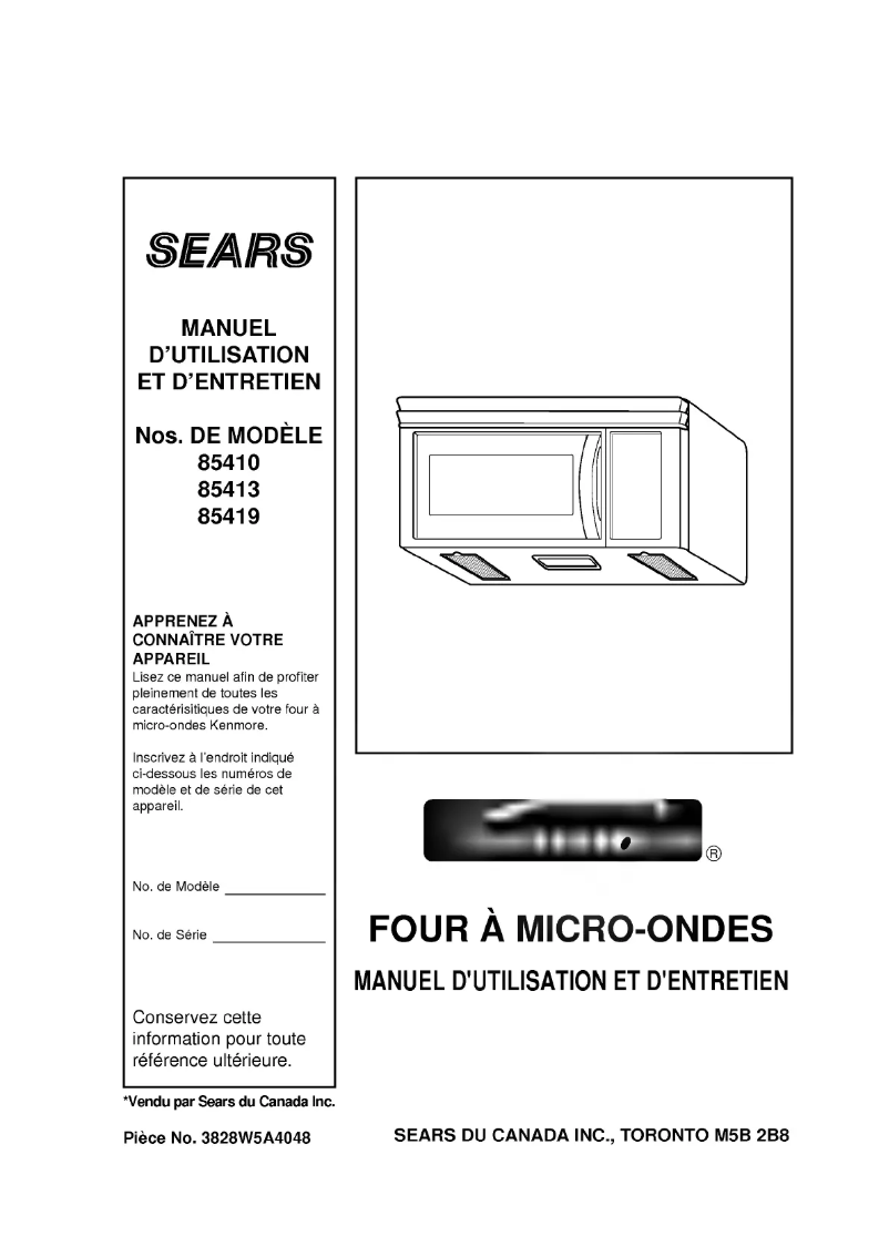 Page 1 de la notice Manuel utilisateur LG MV-1644JT