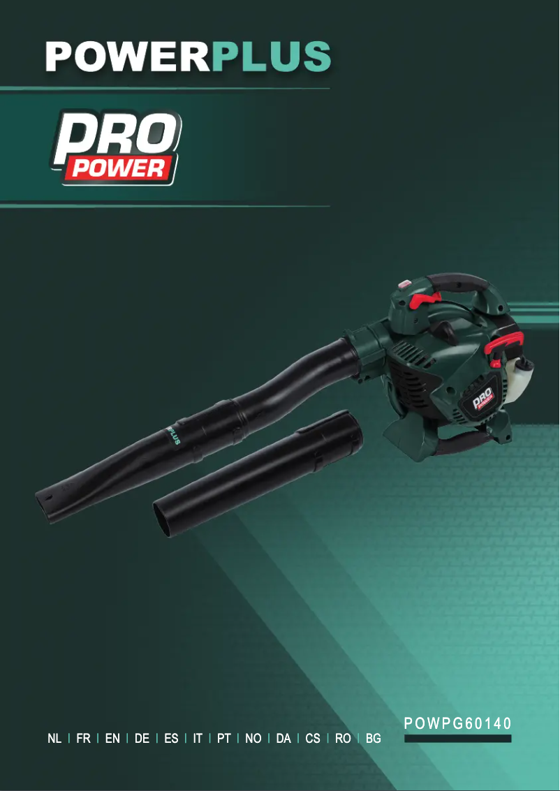 Page 1 de la notice Manuel utilisateur PowerPlus POWPG60140