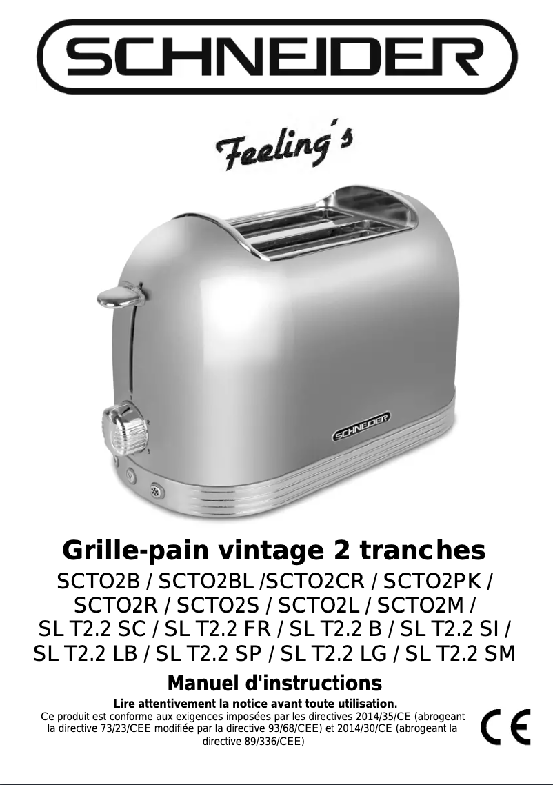 Página 1 del manual Manual de usuario Schneider SL T2.2 SP