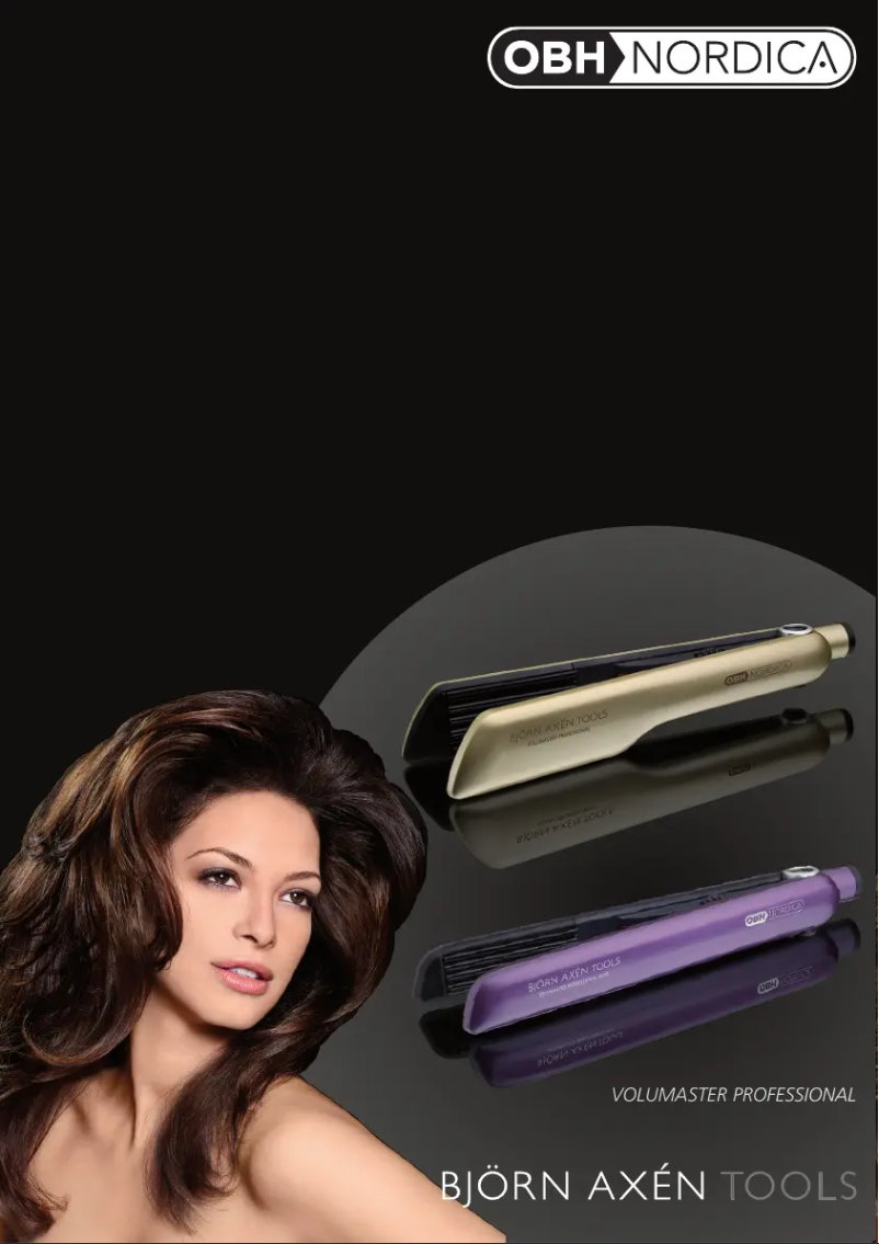 Page 1 of the manual User Manual OBH Nordica Volumaster Professional