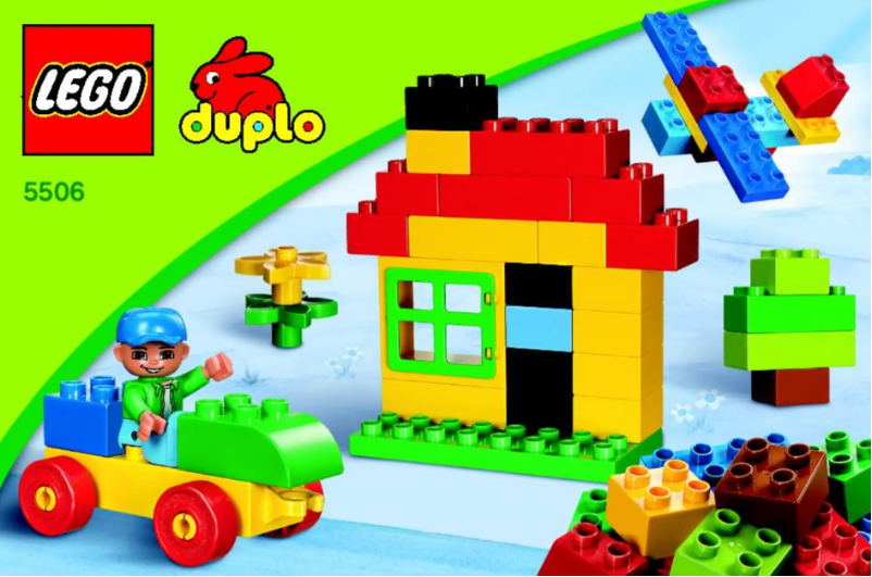 Page 1 de la notice Manuel utilisateur Lego Duplo 5506