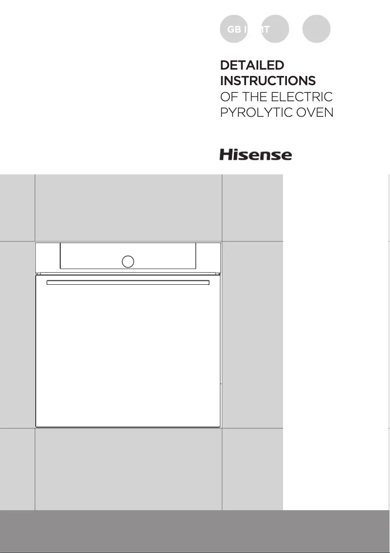 Page 1 de la notice Manuel utilisateur Hisense OP543PGUK