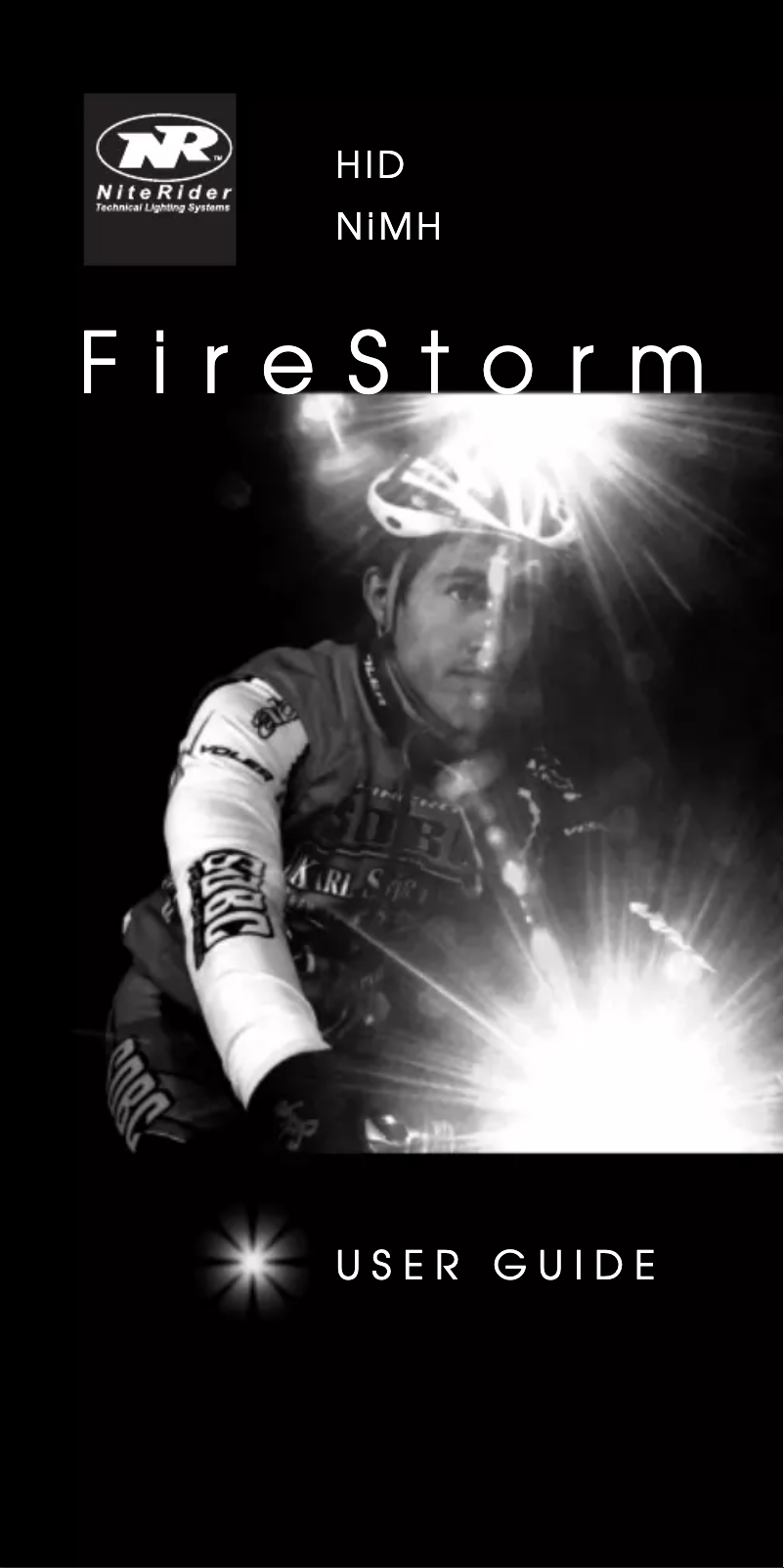 Page 1 de la notice Manuel utilisateur NiteRider FireStorm
