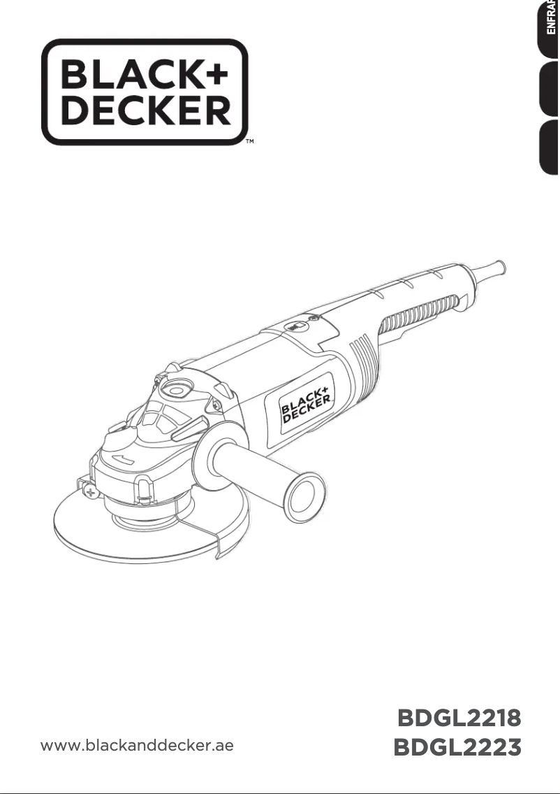 Page 1 de la notice Manuel utilisateur Black & Decker BDGL2218