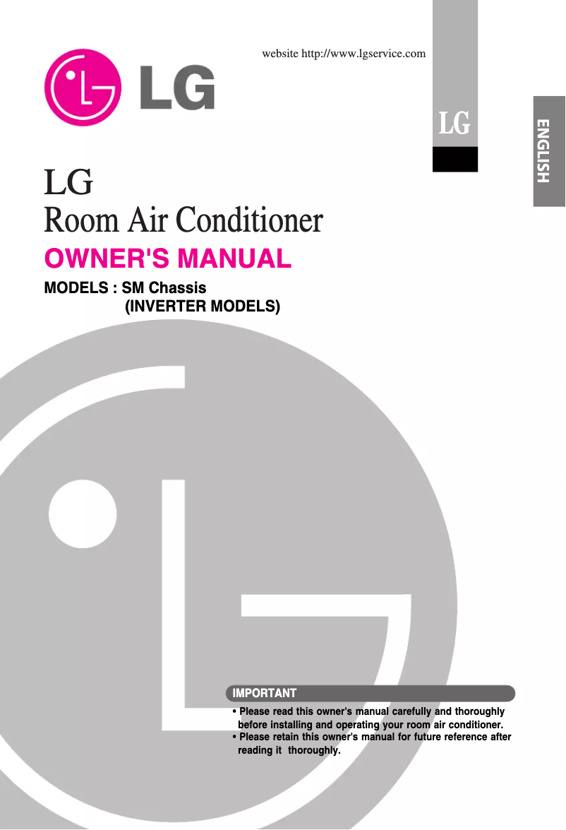 Page 1 of the manual User Manual LG ASUW306MMH0