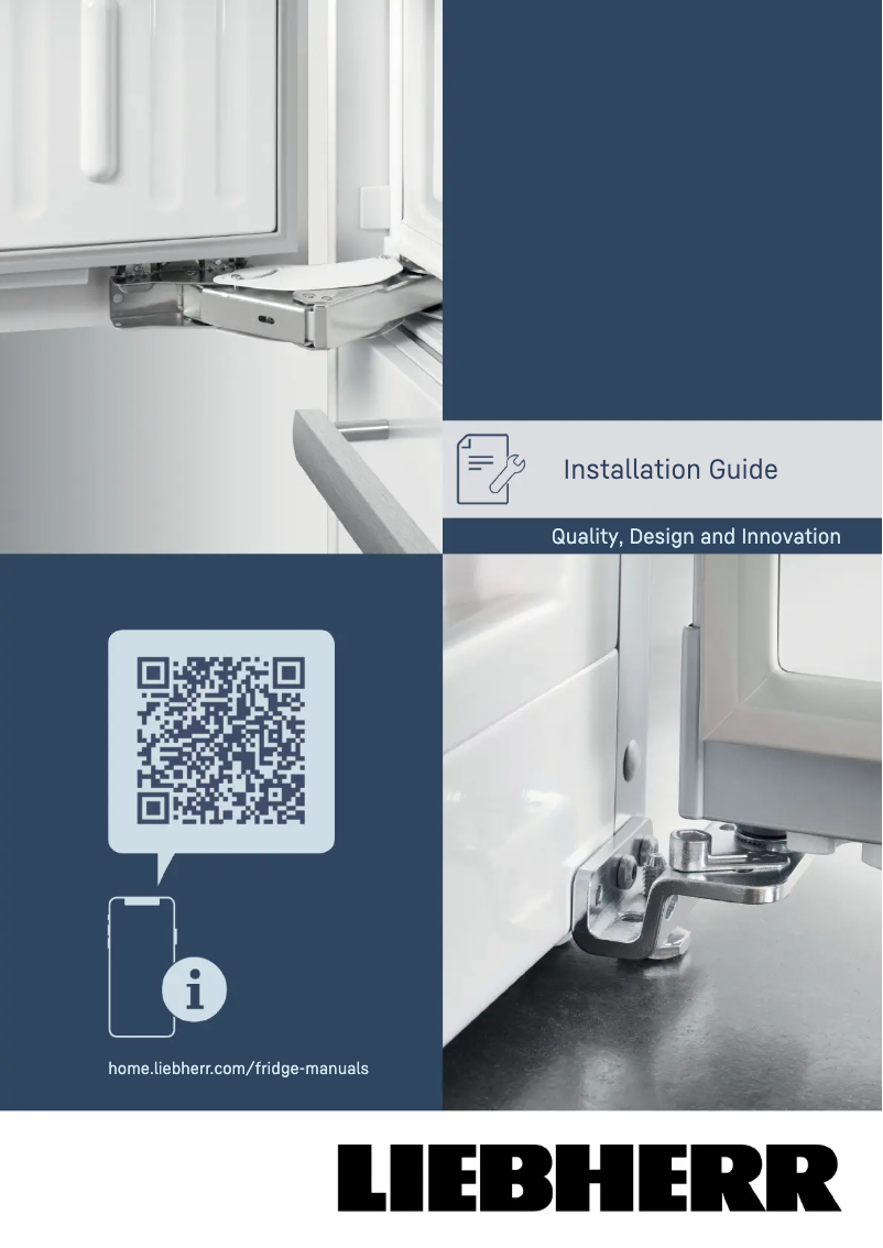 Page 1 de la notice Guide d'installation Liebherr Allrounder