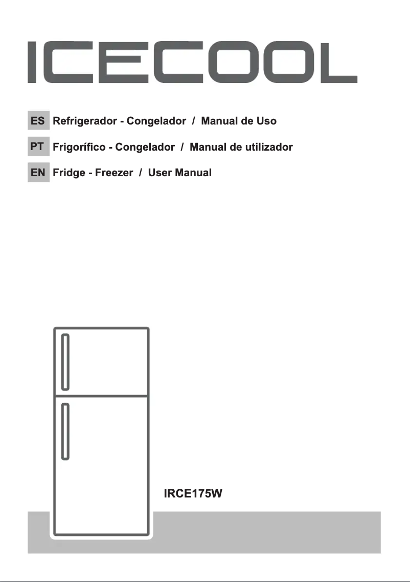 Page 1 de la notice Manuel utilisateur Icecool IRCE175W