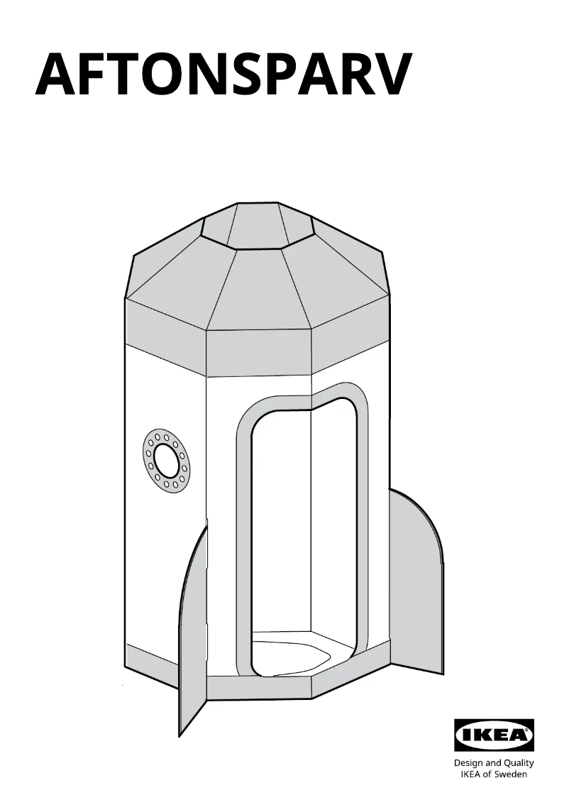 Image de la première page du manuel de l'appareil AFTONSPARV 205.564.61