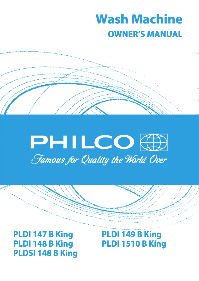 Page 1 de la notice Manuel utilisateur Philco PLDSI 148 B King