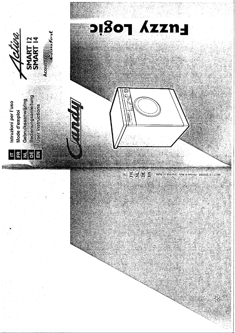 Page 1 de la notice Manuel utilisateur Candy ACTIVA SMART 12