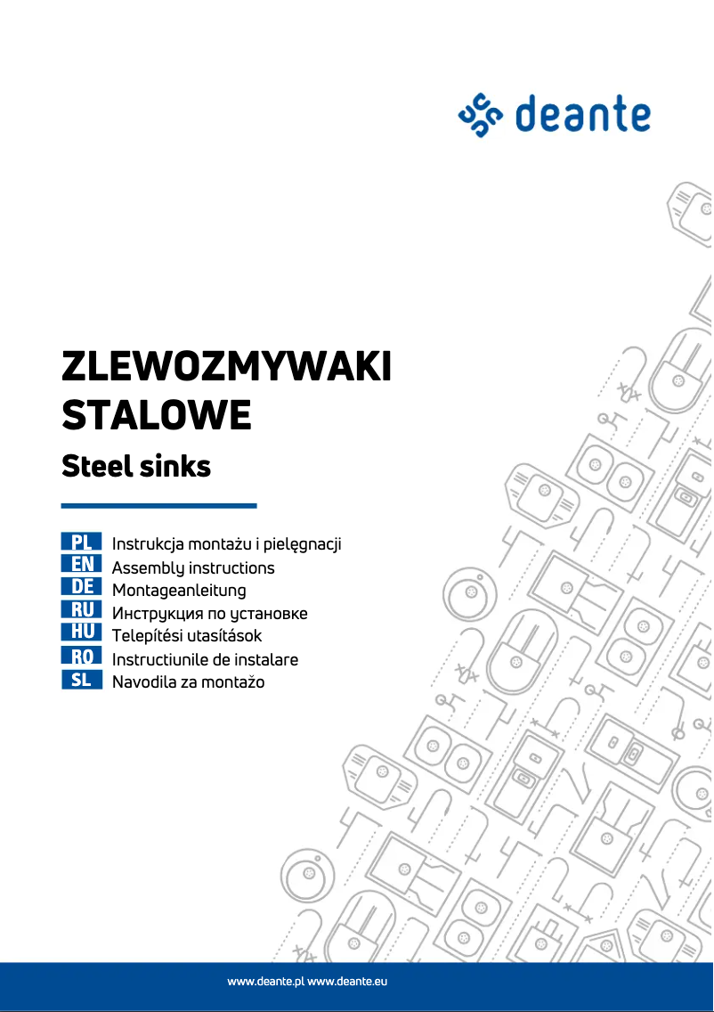 Page 1 de la notice Manuel utilisateur Deante ZM6 3200