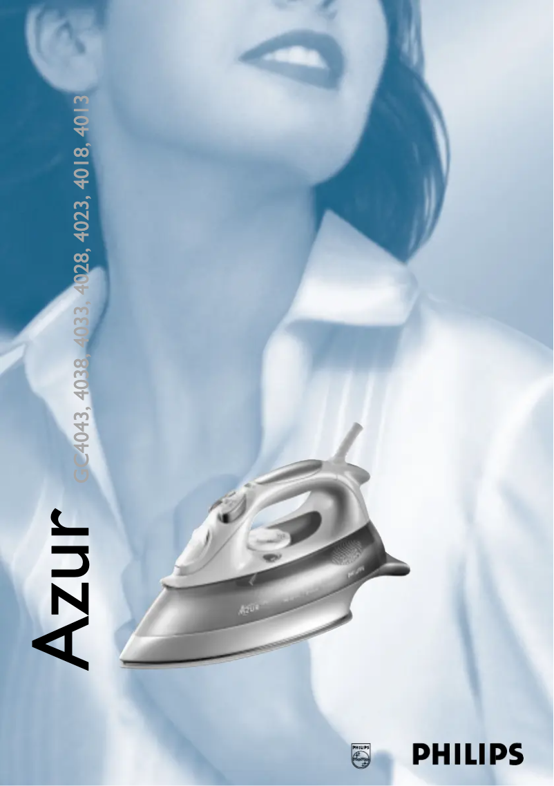 Página 1 del manual Manual de usuario Philips Azur GC4023
