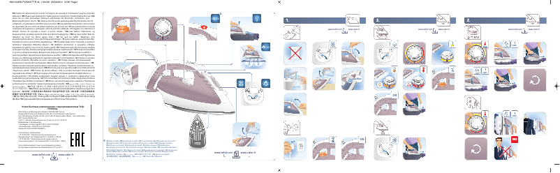 Page 1 de la notice Manuel utilisateur Calor FV3920