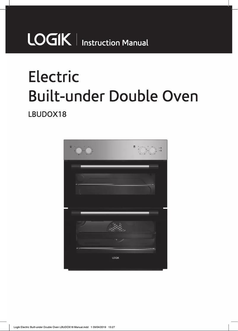 Page 1 de la notice Manuel utilisateur Logik LBUDOX18
