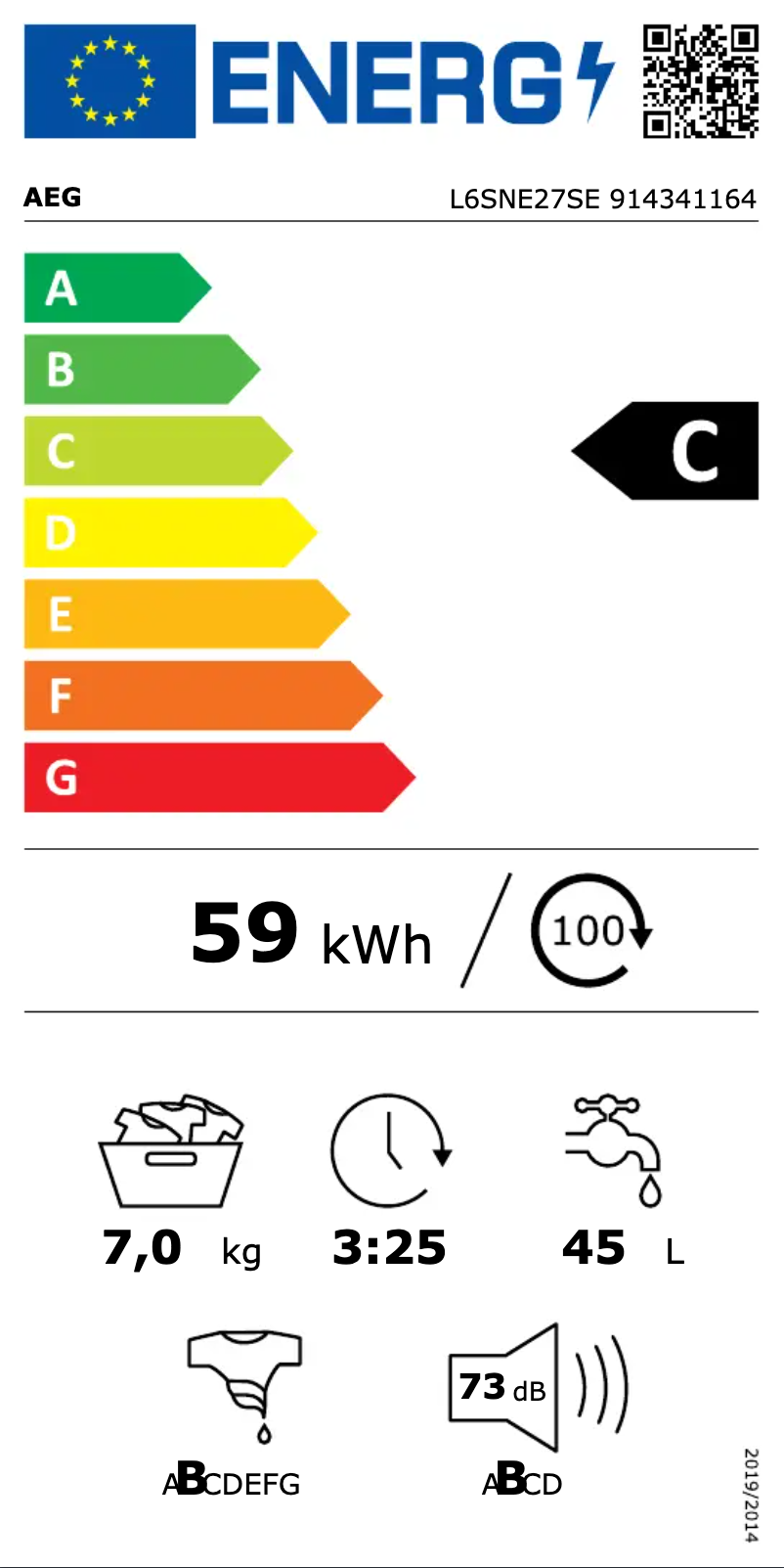 Image de la première page du manuel de l'appareil L6SNE27SE