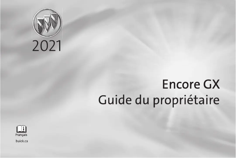 Page 1 de la notice Manuel utilisateur Buick Encore GX (2021)