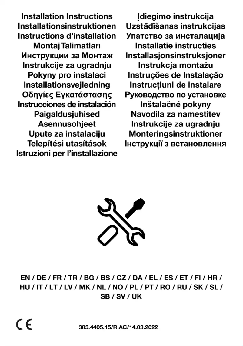 Page 1 de la notice Instructions / montage Grundig GEHM 19310 B