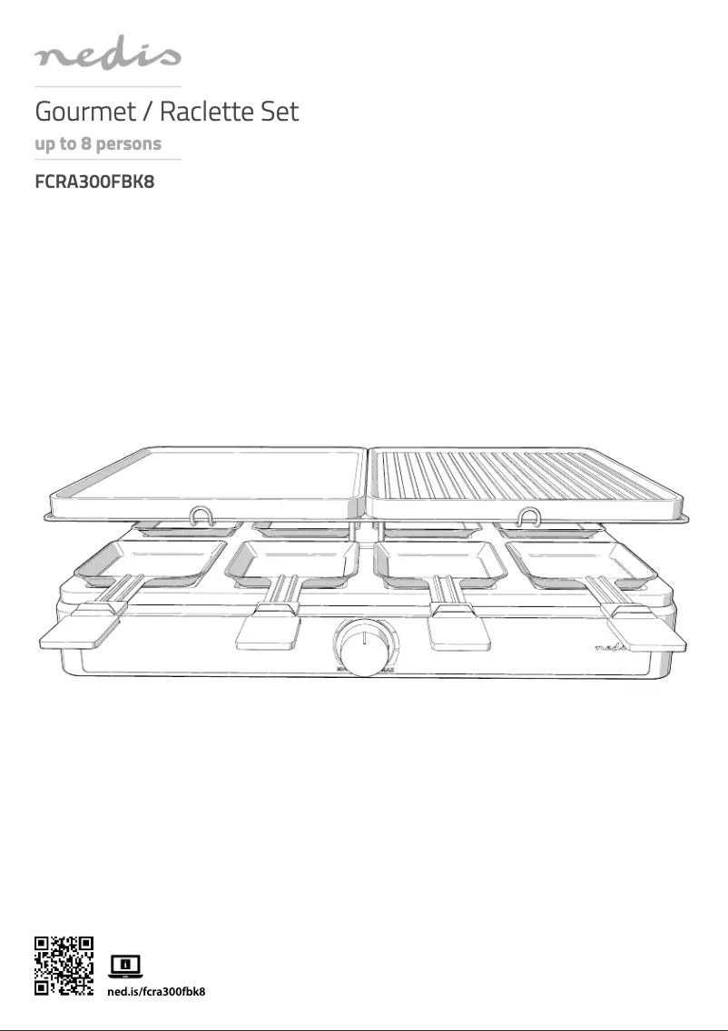 Page 1 of the manual User Manual Nedis FCRA300FBK8