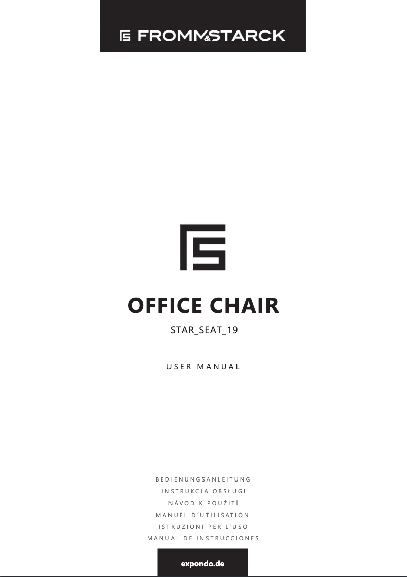 Página 1 del manual Manual de usuario Fromm & Starck STAR_SEAT_19