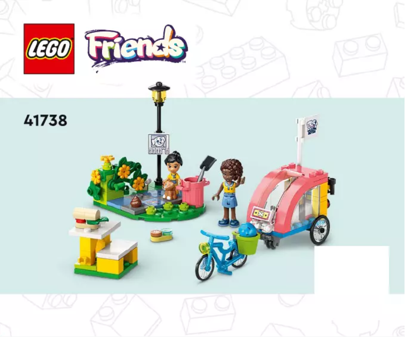 Page 1 de la notice Manuel utilisateur Lego Friends 41738