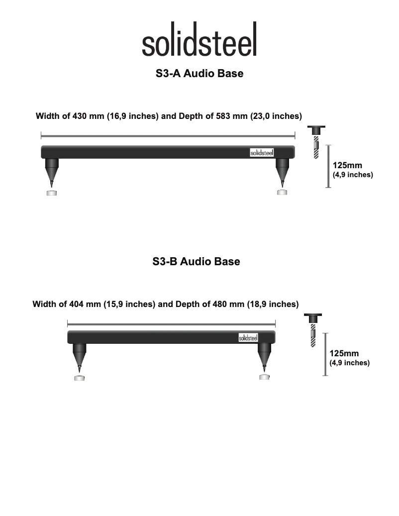 Page 1 de la notice Mode d'emploi Solidsteel S3-A