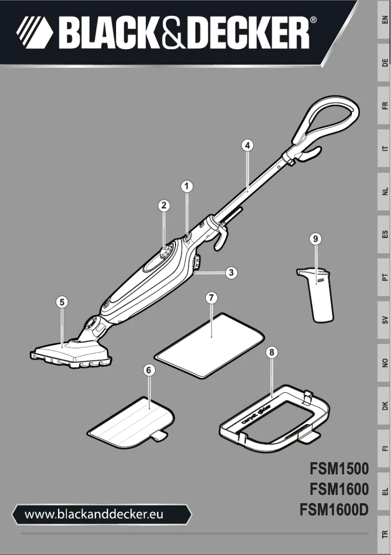 Image de la première page du manuel de l'appareil FSM1500
