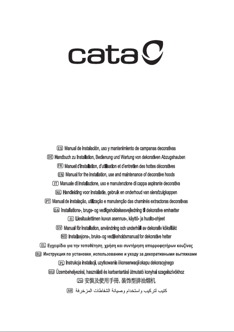 Page 1 de la notice Manuel utilisateur CATA ISLA MELINA SAND