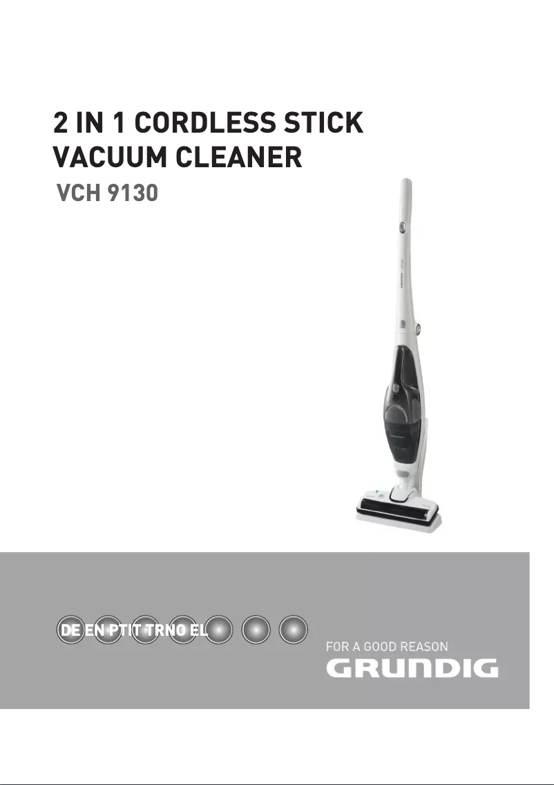 Page 1 de la notice Manuel utilisateur Grundig VCH 9130