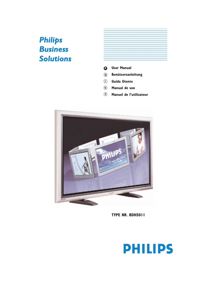 Página 1 del manual Manual de usuario Philips Brilliance 240P4QPYEB