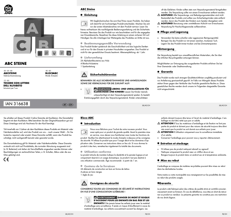 Página 1 del manual Manual de usuario Playtive HG05001