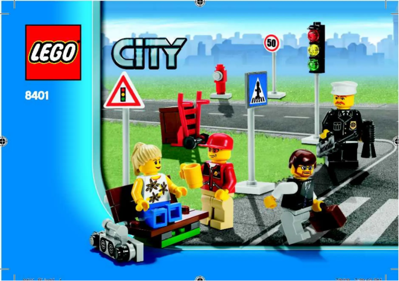 Page 1 de la notice Manuel utilisateur Lego World City Value Pack