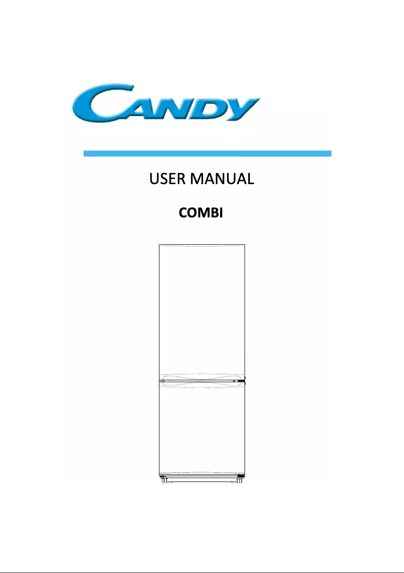 Página 1 del manual Manual de usuario Candy CMCS 5152S