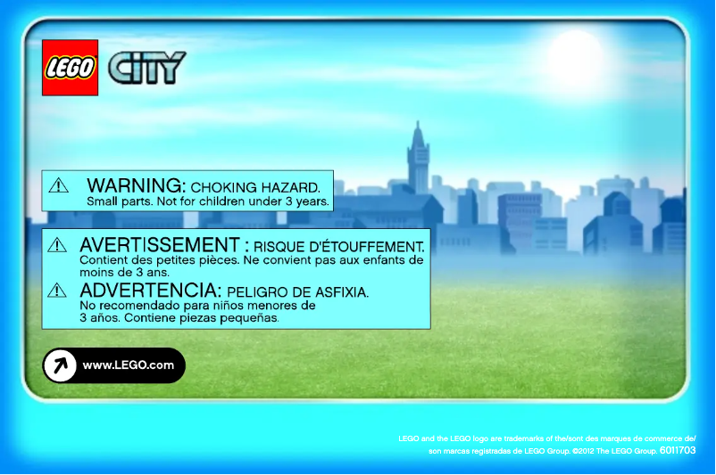 Página 1 del manual Manual de usuario Lego ® City Advent Calendar