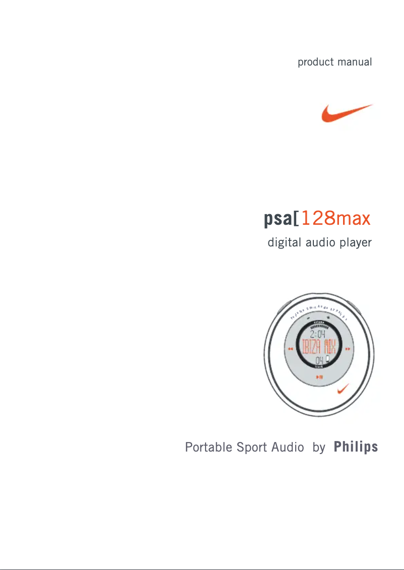 Page 1 of the manual User Manual Philips ACT210