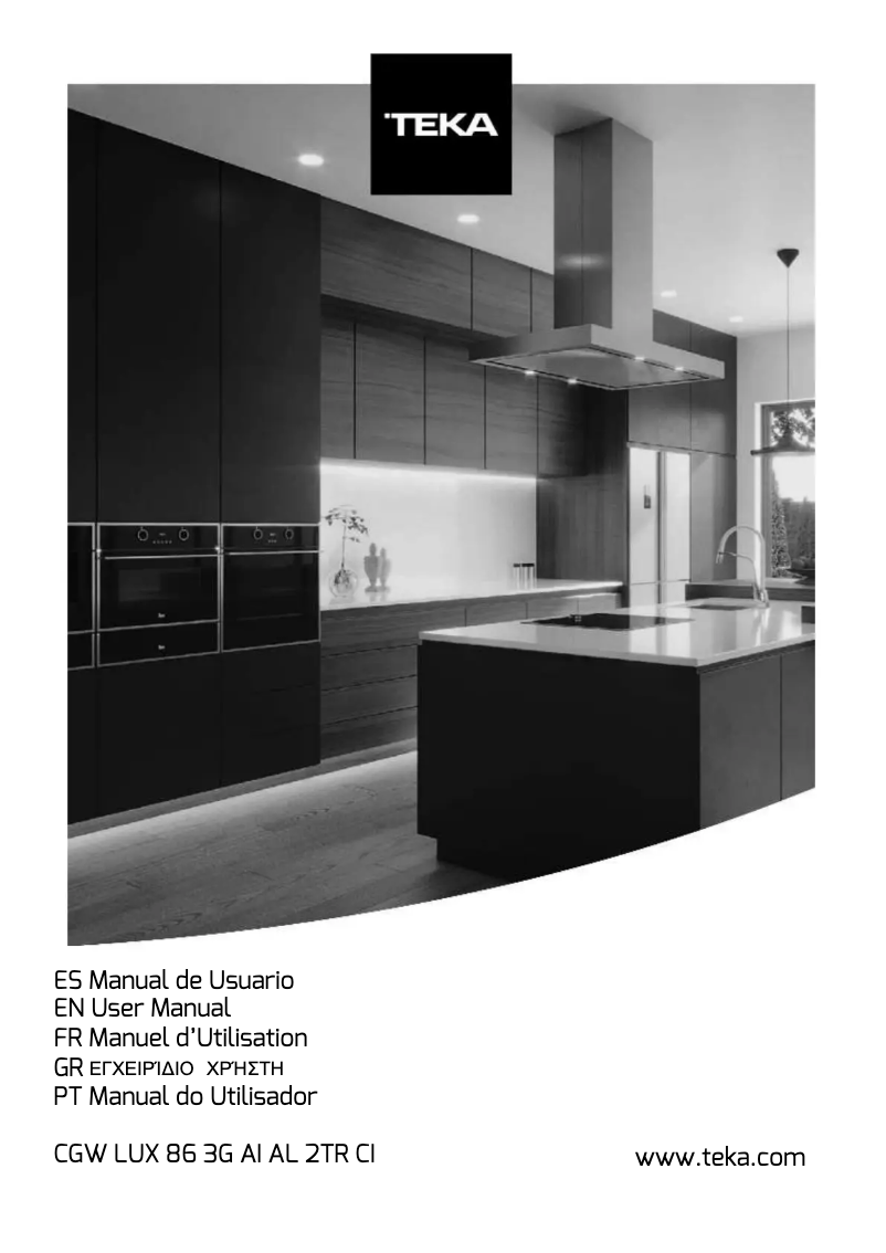 Page 1 de la notice Manuel utilisateur Teka CGW LUX 86 3G