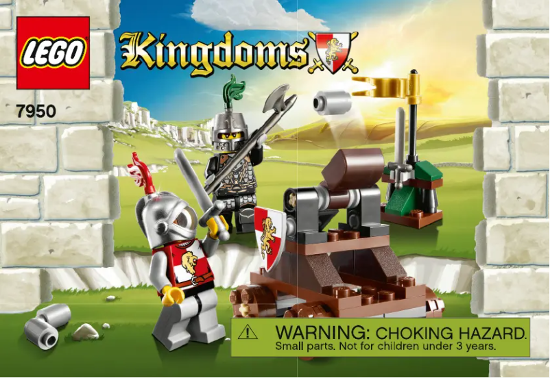 Page 1 de la notice Manuel utilisateur Lego 7950