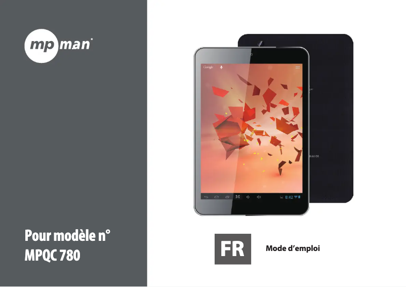 Página 1 del manual Manual de usuario Mpman MPQC 783