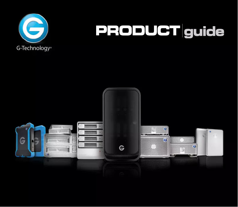 Page 1 de la notice Manuel utilisateur G-Technology G-SPEED eS