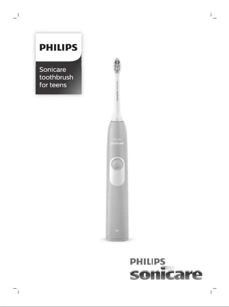 Página 1 del manual Manual de instrucciones Philips Sonicare HX6213