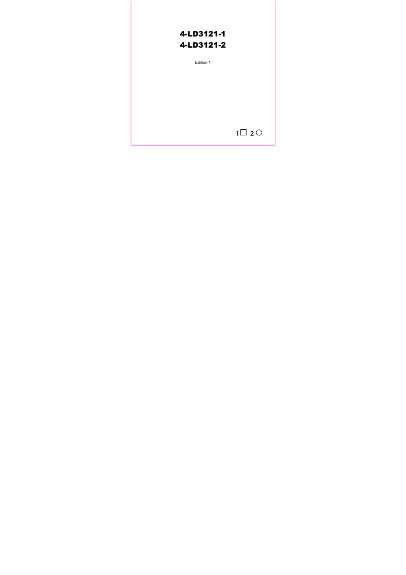 Page 1 de la notice Manuel utilisateur Digi-tech 4-LD3121-2