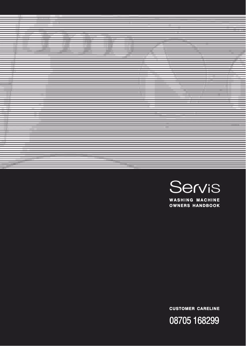 Page 1 de la notice Manuel utilisateur Servis M6666