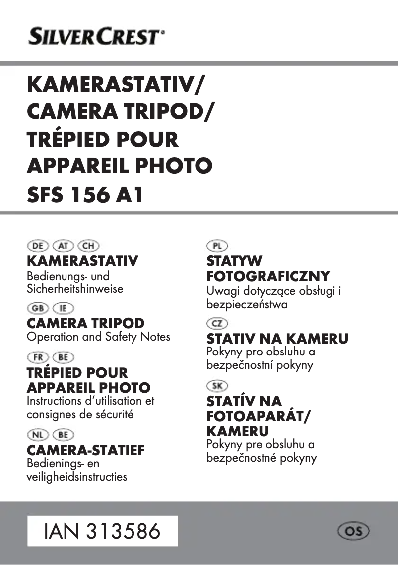 Página 1 del manual Manual de usuario SilverCrest SFS 156 A1